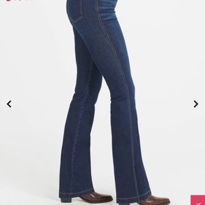 SPANX Denim Flare Bottom